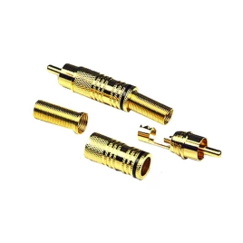 Тюльпан кабельный INVOTONE RCA300/G корпус металл