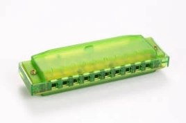 Губная гармошка HOHNER TRANSLUCIENT GREEN M1110G зелёный
