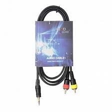 Кабель HardCord ARC-15 Mini Jack 2 RCA1.5M stereo