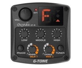 Гитарный эквалайзер +тюнер CHERUB GT-6