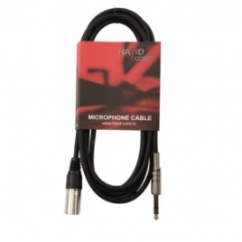 Кабель HardCord MSJ-30 XLR-Jack 3M mono