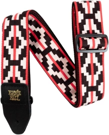 Ремень для гитары ERNIE BALL 5322 Jacquarxd Rista Red