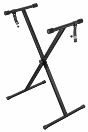Стойка клавишная DEKKO JR-801 BK X-образная, одинарная, складная