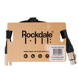 Кабель ROCKDALE MC001-30CM XLR-XLR