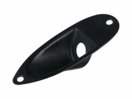 HJ002-BK Накладка выходного разъема гитары, черная, Paxphil