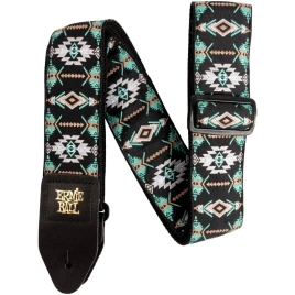 Ремень для гитары ERNIE BALL 5325 JACQUARD SOUTHWESTERN TURQUOISE 