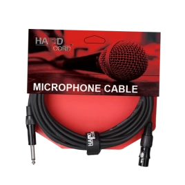 Кабель HardCord MSJ-60 XLR-Jack 6M mono