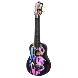 Укулеле сопрано TUTTI JR-10(21") GRFF граффити