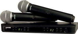 Радиосистема ручная 2/1 SHURE BLX288E/PG58