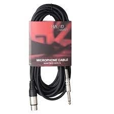 Кабель HardCord MCJ-60 XLR-Jack 6M mono