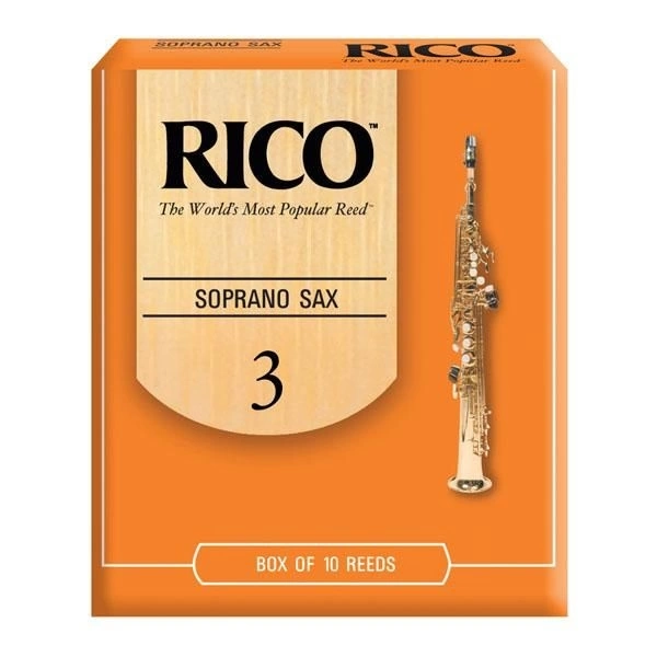 Трости д/саксофона сопрано RICO №3.0 RGC10SSX300 фото 1