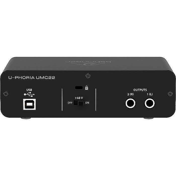 Аудиоинтерфейс BEHRINGER UMC22-USB фото 2