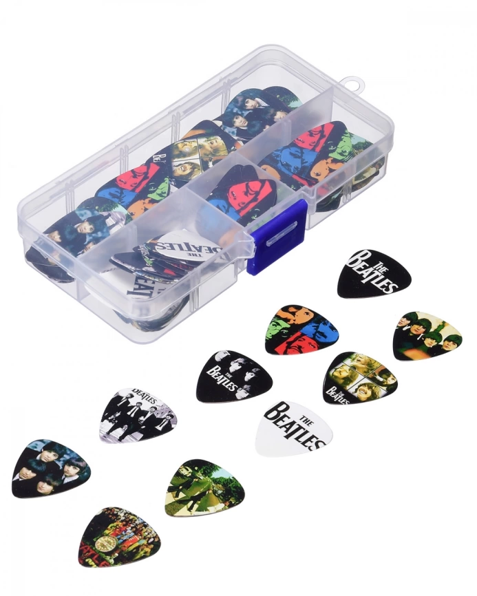 Медиатор ROCKET BEATLES толщина 0,71мм средней жесткости фото 1