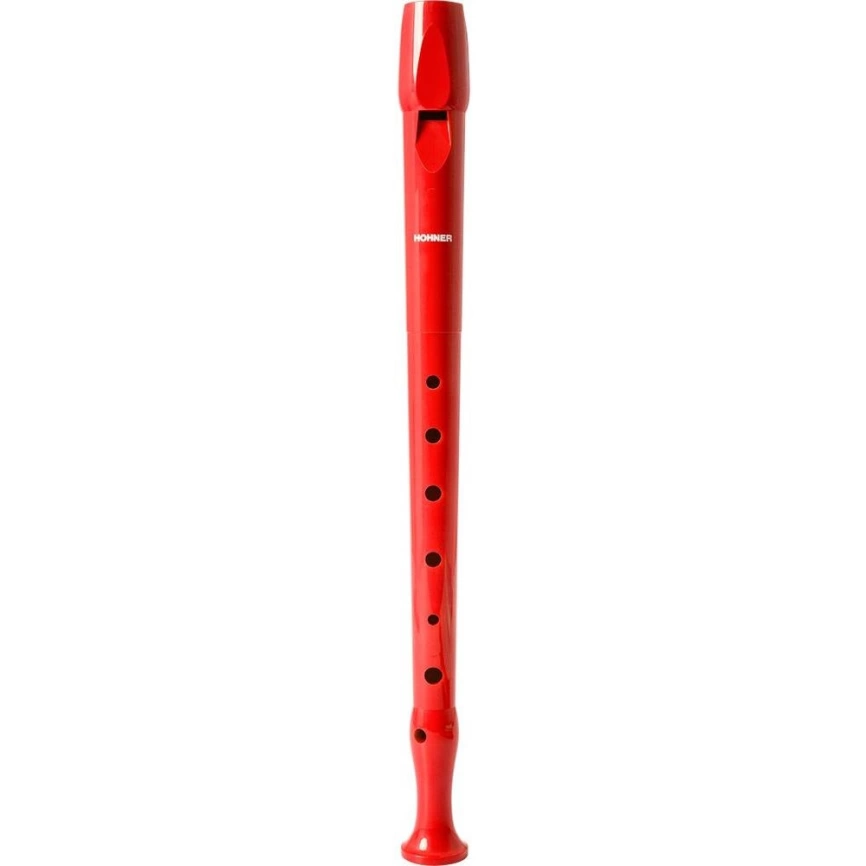 Блокфлейта HOHNER B95084RE сопрано немецкая система красный фото 1