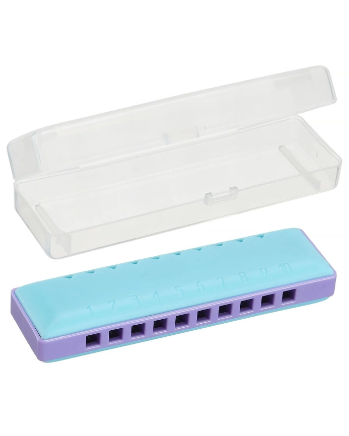 Губная гармошка FUTURE STAR SL-1016 LBL голубой фото 1