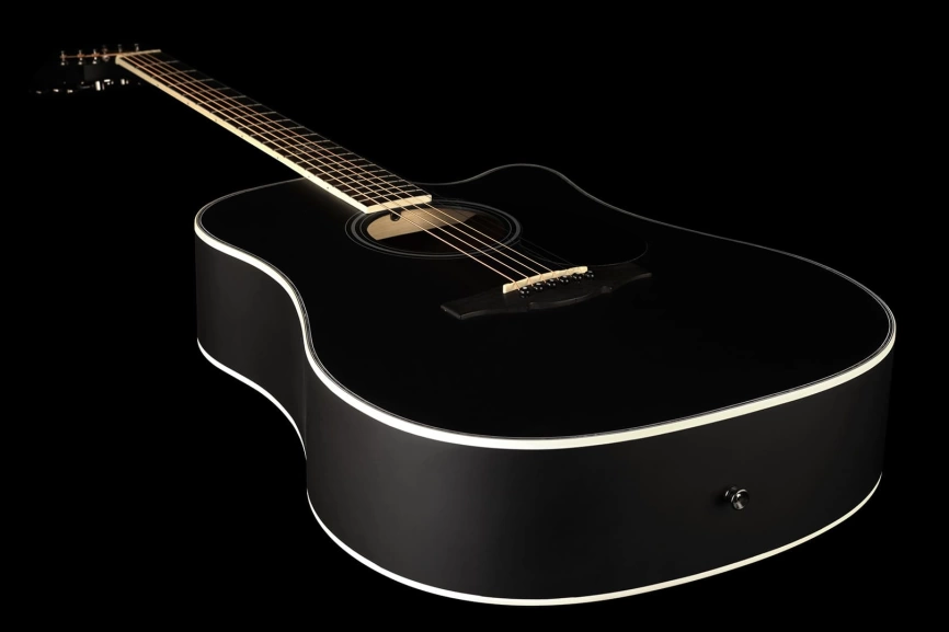 Акустическая гитара KEPMA D1C Black Matt черный матовый фото 5