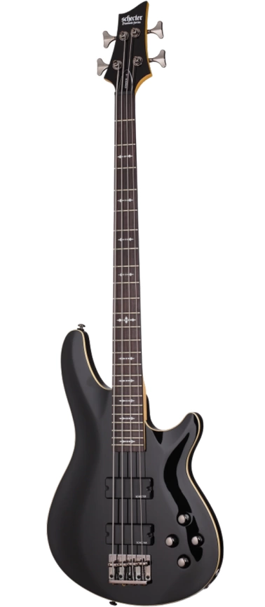 Бас гитара SCHECTER OMEN-4 BASS BLK фото 1