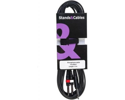 Кабель STANDS CABLES YC-009-5 JACK JACK длина 5м фото 1