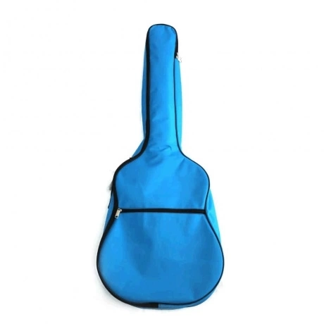 Чехол для акустической гитары ЧГД 2/1 голубой утепленный MZ-ChGD-2/1blue фото 1