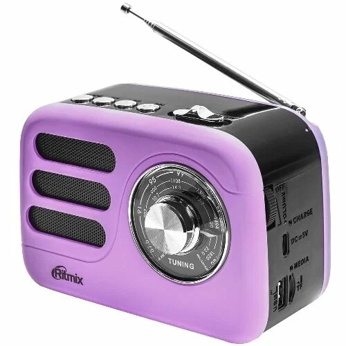 Радиоприёмник RITMIX RPR-033 LAVENDER фото 1