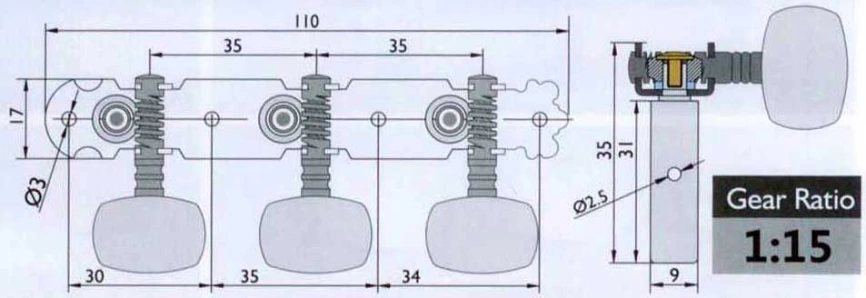 Комп-т колк.мех.ALICE AOD-017A(W) фото 2