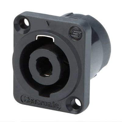 Разъем SEETRONIC SL4MP SPEAKON панельный 4-контактный фото 1
