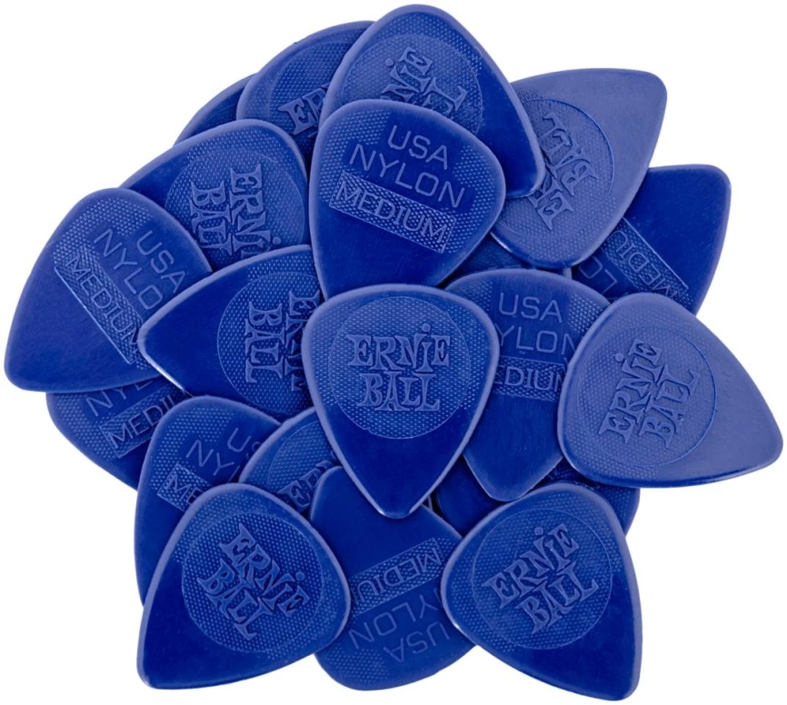Медиатор ERNIE BALL 9131 0,77мм нейлоновые синие фото 1