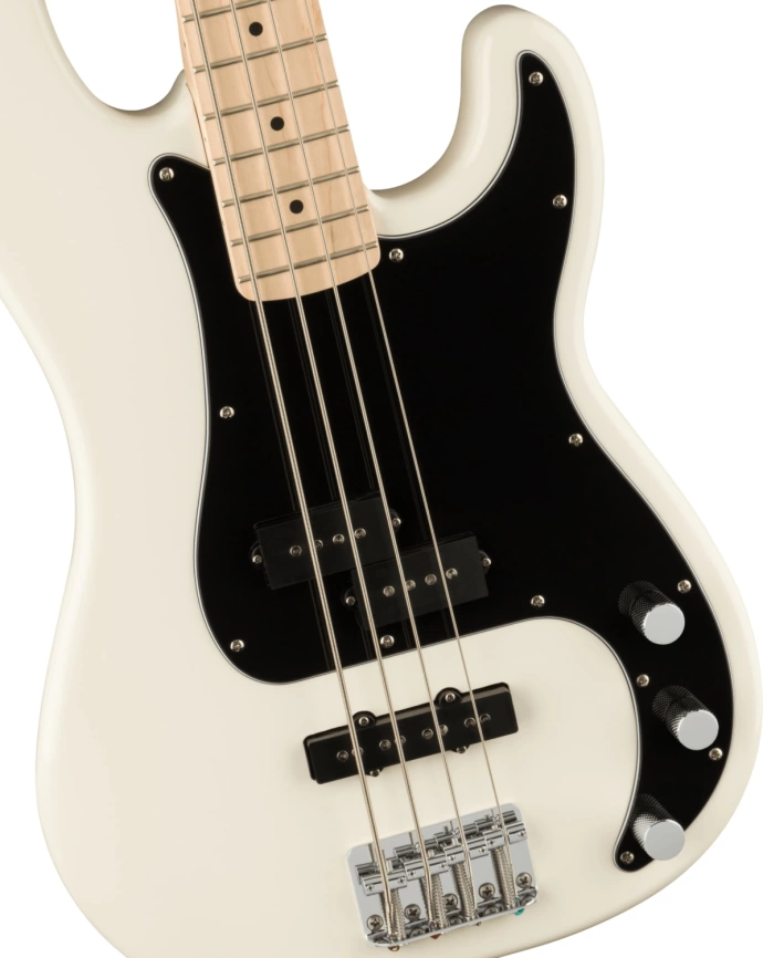 Бас гитара FENDER SQUIER AFFINITY PRECISION BASS PJ MN Olympic White фото 3