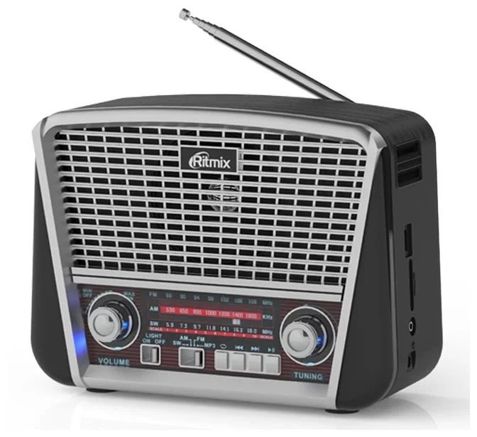 Радиоприёмник RITMIX RPR-065  GRAY фото 1
