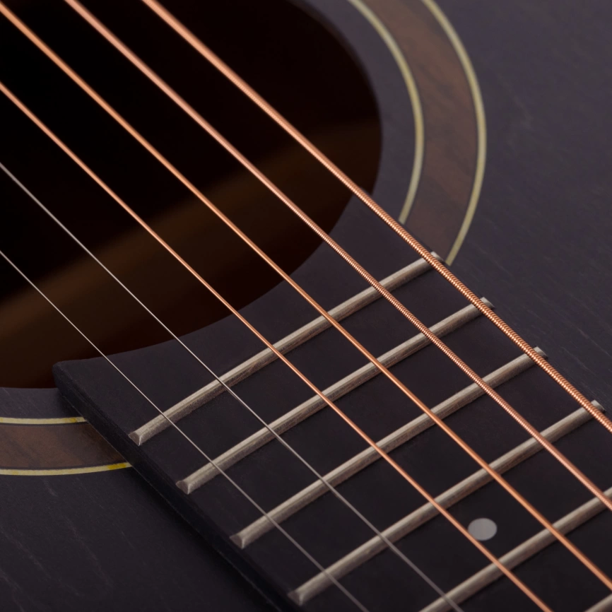 Акустическая гитара ROCKDALE AURORA D1 C RB с вырезом коричневый фото 5