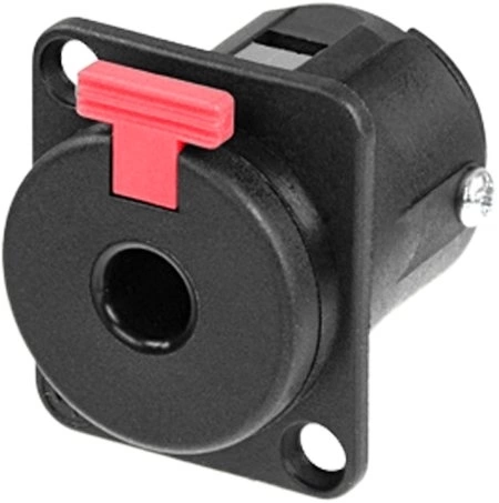 Разъём SEETRONIC SJP3C панельный TRS 1/4 мама фото 1