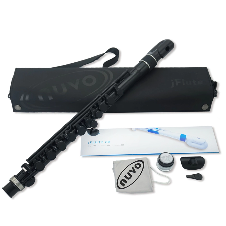 Флейта NUVO JFLUTE KIT BLACK изогнутая   фото 2