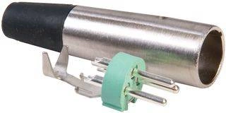 Разъем SWITCHCRAFT AA3M XLR-папа 3-х контактный фото 1