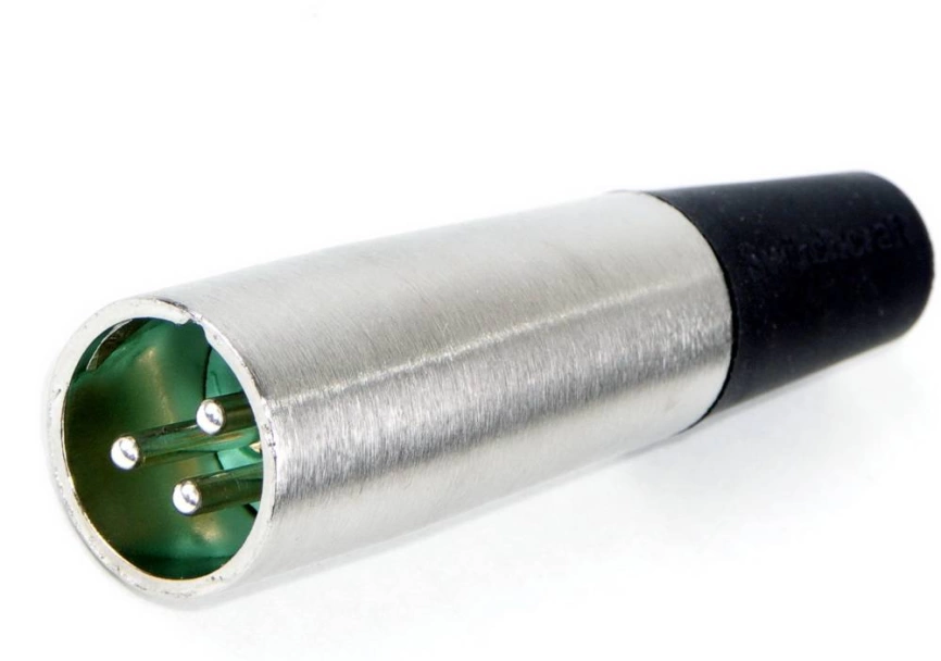 Разъем SWITCHCRAFT AA3M XLR-папа 3-х контактный фото 2