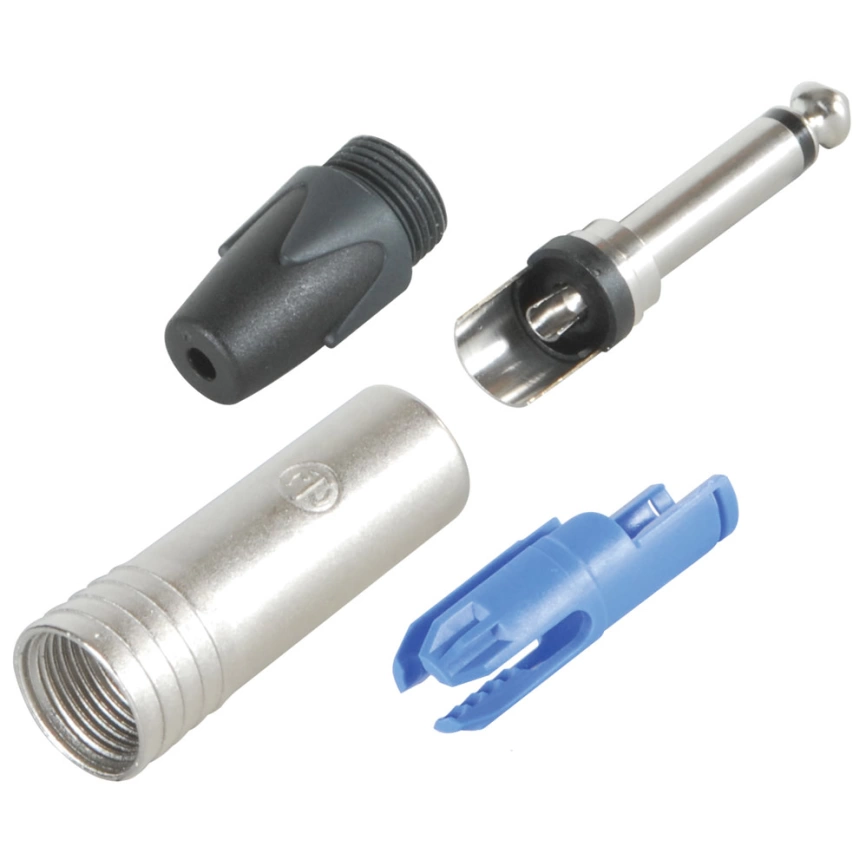 NEUTRIK NP2RX джек моно угловой 6,3мм никель фото 3