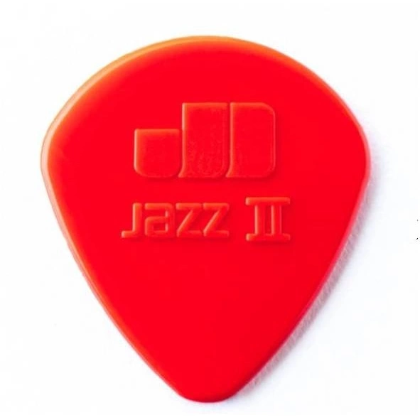 Медиатор DUNLOP 47P2N NYLON JAZZ 1.18 красные фото 1