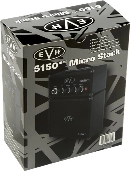 Комбоусилитель EVH STEALTH MICRO STACK Black миниатюрный фото 3