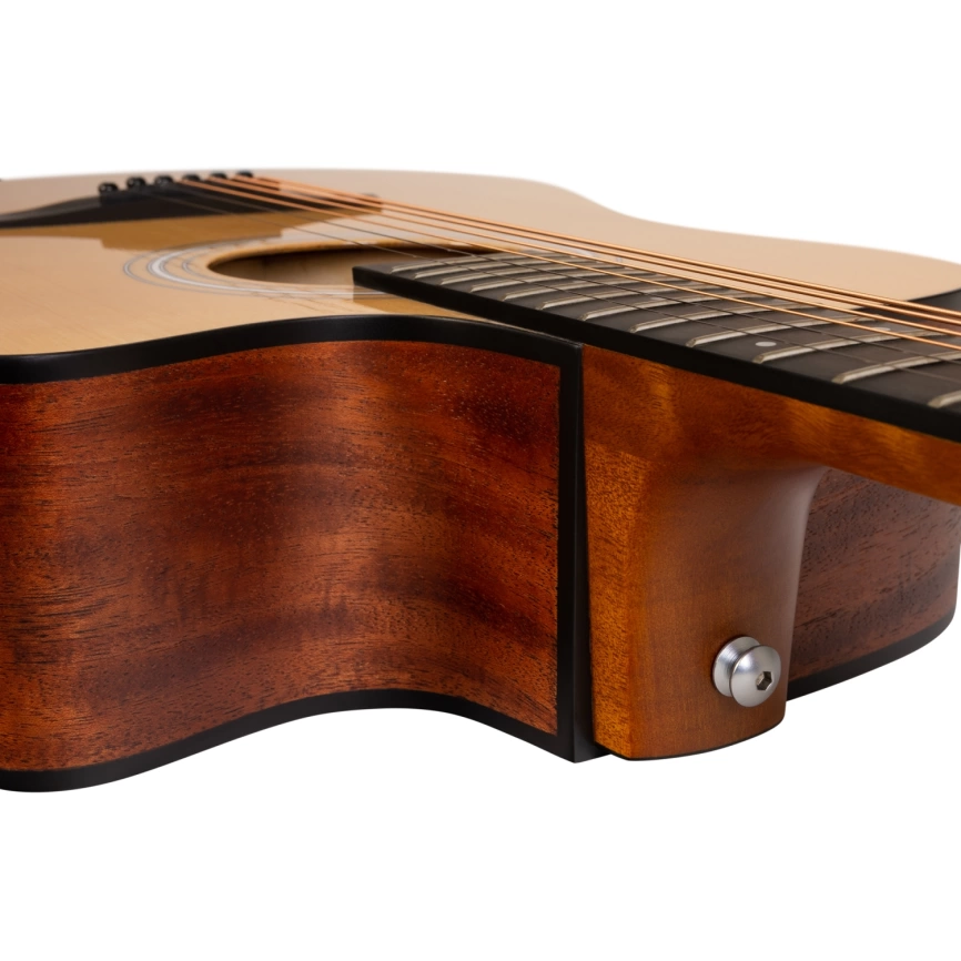Акустическая гитара ROCKDALE AURORA D3 C NAT GLOSS, с вырезом,цвет натуральный, глянцевое покрытие фото 6