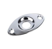 HJ005-CR Накладка выходного разъема гитары, хром, Paxphil фото 1