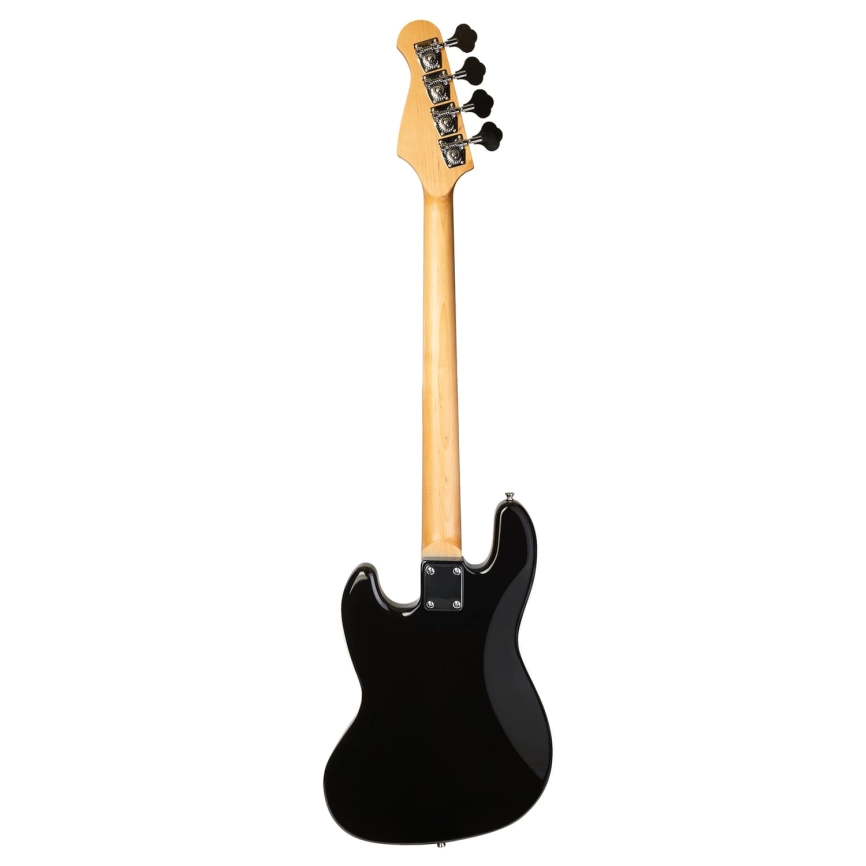 Бас гитара ROCKDALE STARS JB BASS Black форма корпуса джаз бас фото 2