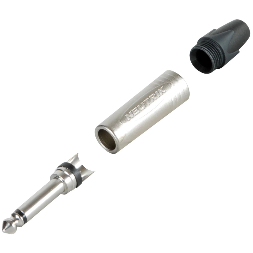 NEUTRIK NP2RX джек моно угловой 6,3мм никель фото 2