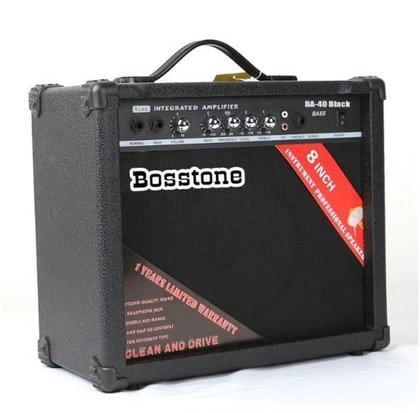 Комбоусилитель для басгитары BOSSTONE BA-40W черный фото 1