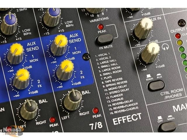 Микшерный пульт ALTO ZMX122FX фото 3