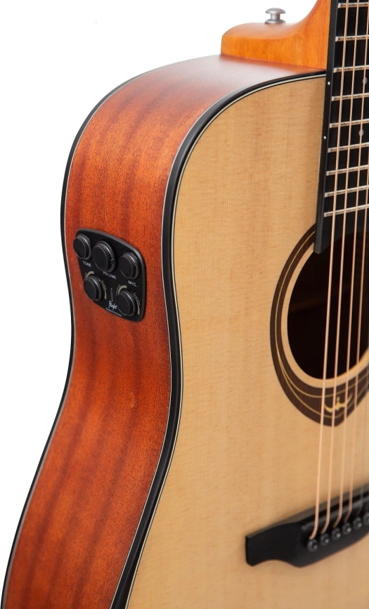 Трансакустическая гитара FLIGHT AD-555 NA SAUNDWAVE фото 3