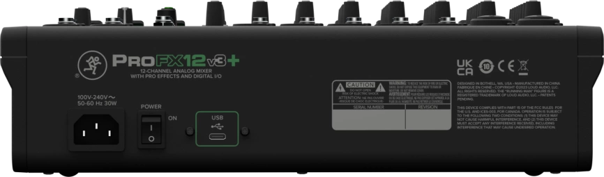 Микшерный пульт MACKIE ProFX12V3 фото 4