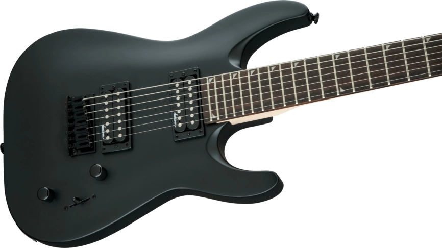 Электрогитара JACKSON JS22-7 Dinky DKA Satin Black фото 3