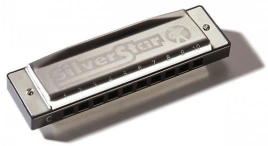 Губная гармошка HOHNER SILVER STAR 504/20A D (50410)