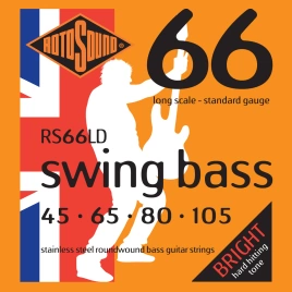 Струны д/бас ROTOSOUND RS66LD Bass Strings Stainless Steel