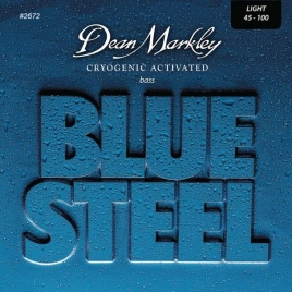 Струны д/бас DEAN MARKLEY DM2672 BLUE STELL 45-100