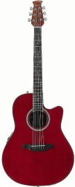 Электроакустическая гитара APPLAUSE AB24II-2S Balladeer Cutaway Ruby Red Satin